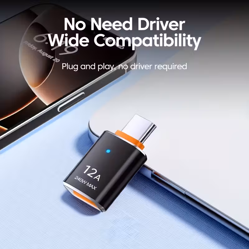 6pcs 3pcs a to c 3pcs c to a usb c otg adapters hub type c usb to usb type c otg adapters data transfer for macbook for samsung xiaomi honor poco Product details 5