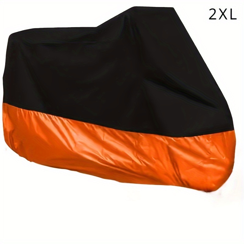 TEMU Universal Motorcycle Covers Uv Protector Cover Sun Uv Snow Protection Indoor Outdoor Bike Motor Scooter Dustproof Cover M-4xl