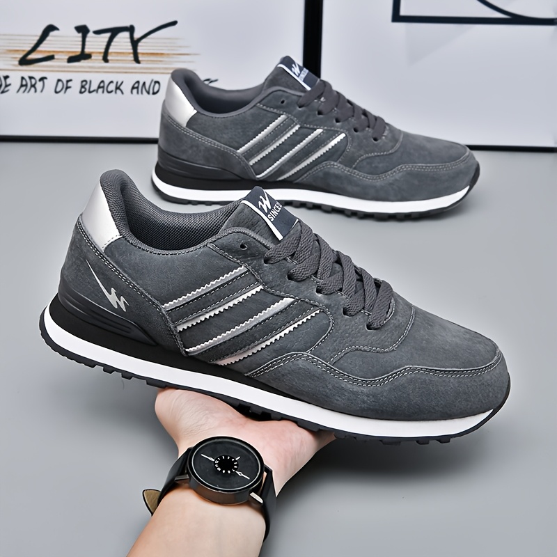 Image of Sneakers, Men's Sports Skate Shoes - Lightweight And Design, Breathable And Versatile Sports Casual Shoes, Trendy Driving Shoes For Men