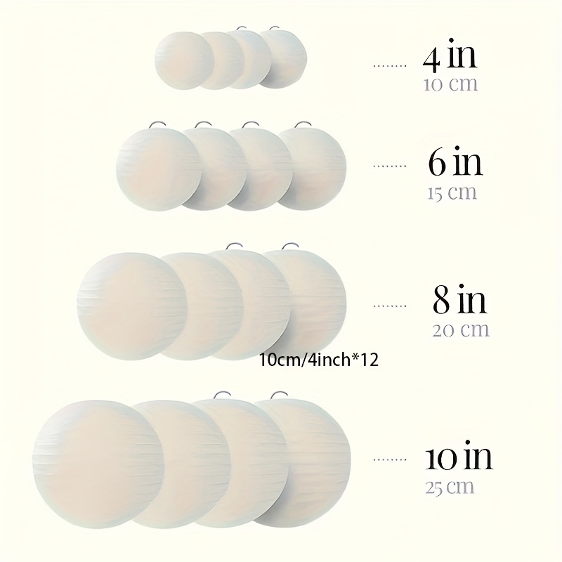 16pcs White Paper Lantern Decoration Set, Suitable For Birthdays, Weddings, Christmas, Bridal Events, Home Decor, And Party Decorations (round) Party Supplies Kit