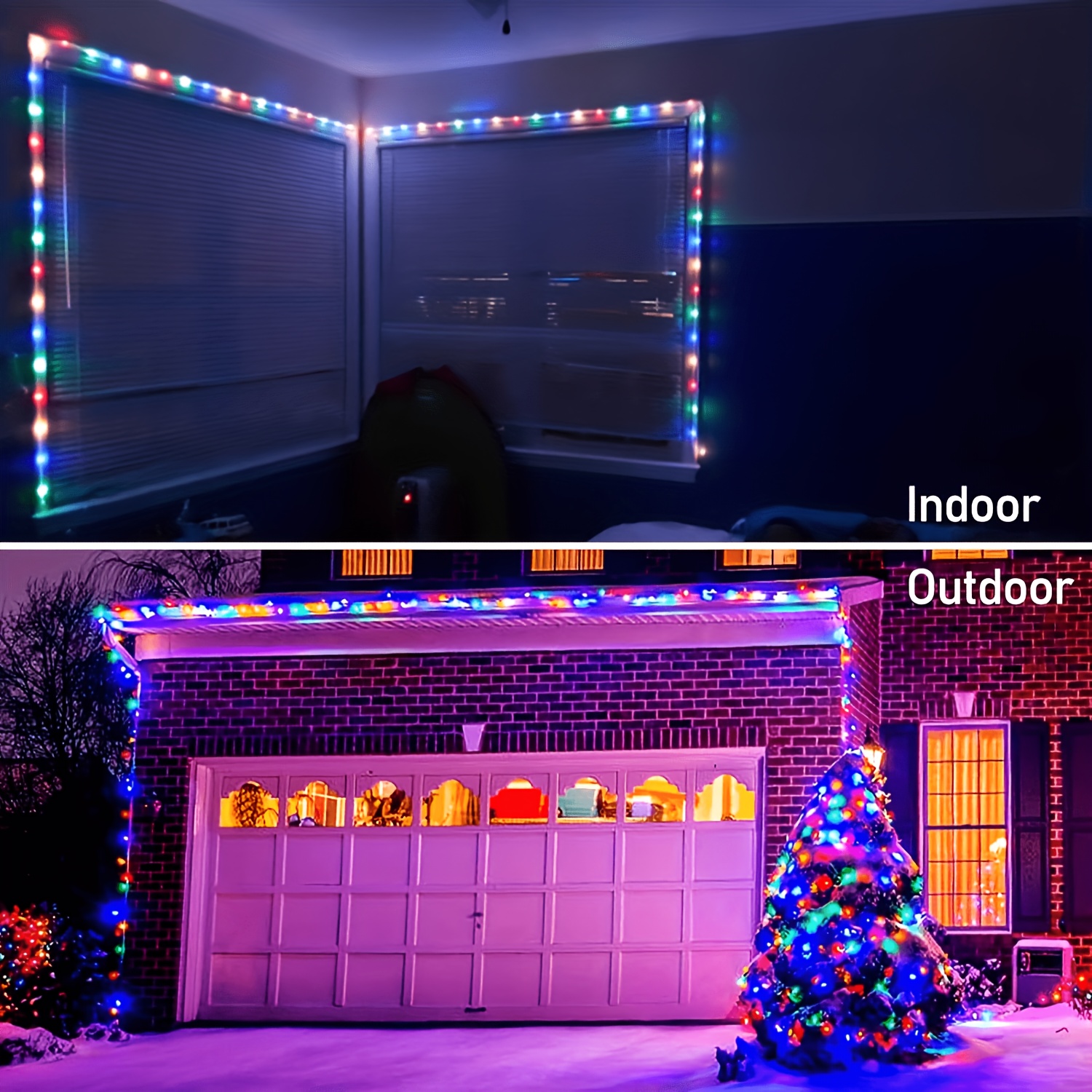 Smart USB Sleeve String Lights for Festive Decor