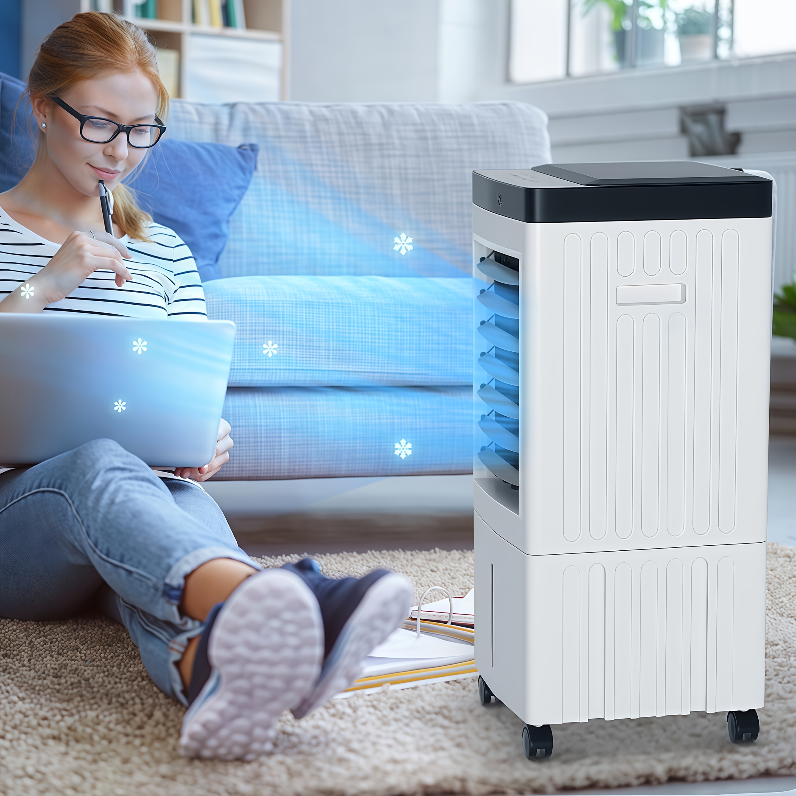 Portable Air Conditioners, Evaporative Air Cooler [40Hrs Lasting],... product image 3