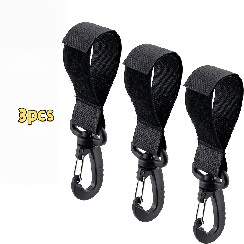 3pcs Multi-functional Hook And Loop Plastic Hooks, Battery Cart, Car Backseat, Cable Hardware Tool Organizer Hooks, Outdoor Boating Buckles, Paddleboard , Portable Kayak Fastening Accessories