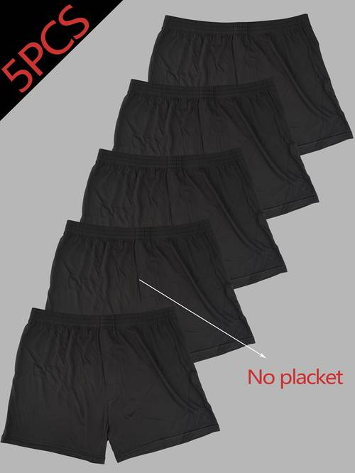 5pcs mens underwear made of modal soft and comfortable couples loungewear or sleepwear