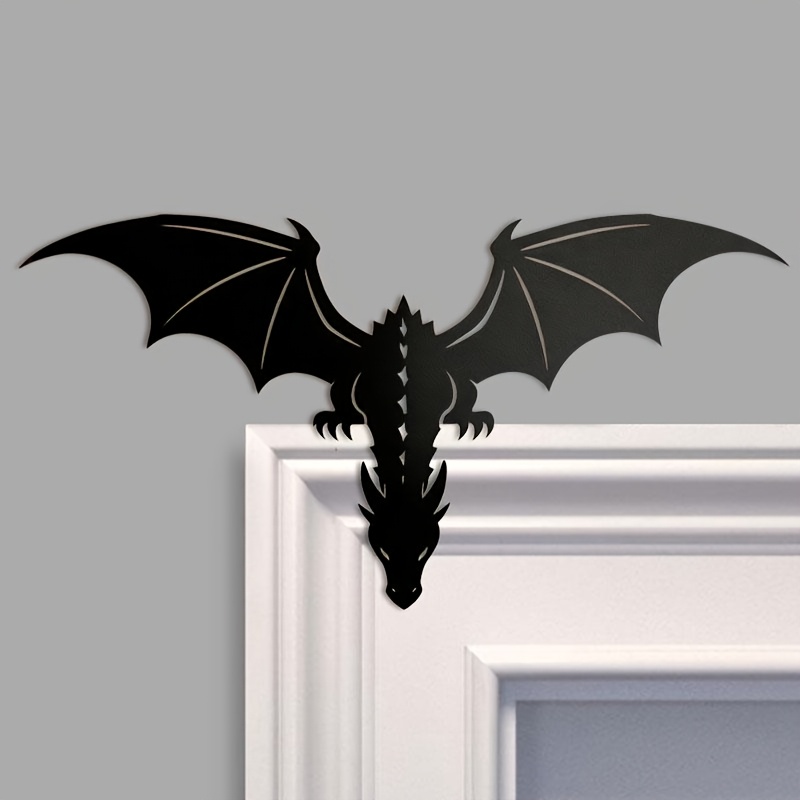 Image of 1pc Wrought Themed Wall Art - Suitable For Living Room, Indoor Art Wall Decor Sculpture, Suitable For Above Bedroom Door, Indoor Wall Hanging, Suitable For Holiday Decoration