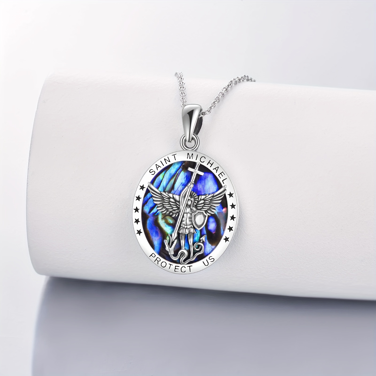 St Michael Pendant in Packaging