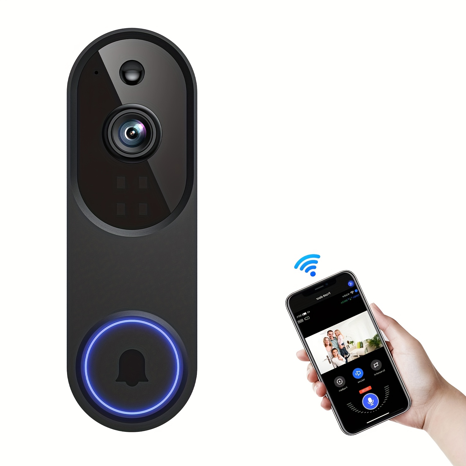 1080p Wireless Smart Camera Artificial Intelligence Human