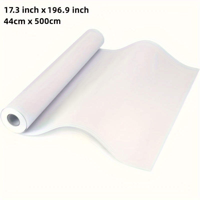Drawing Paper Roll, 17.3" X 32.8' - Ideal For Posters, Wall Art, Watercolor, Pencil & Charcoal Sketching, Packaging