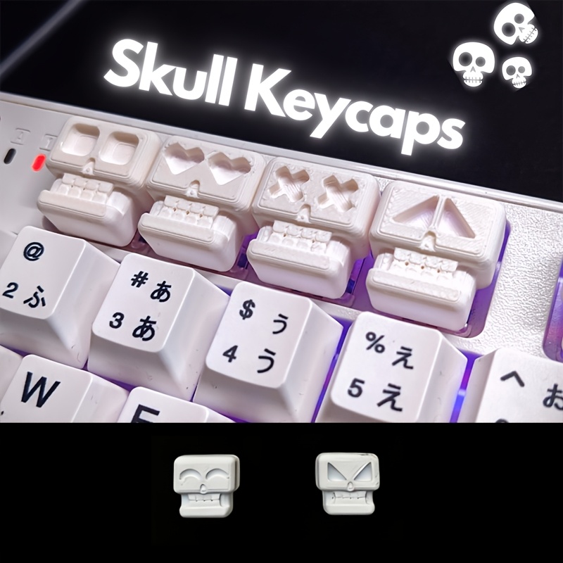 Skull Keycaps Set