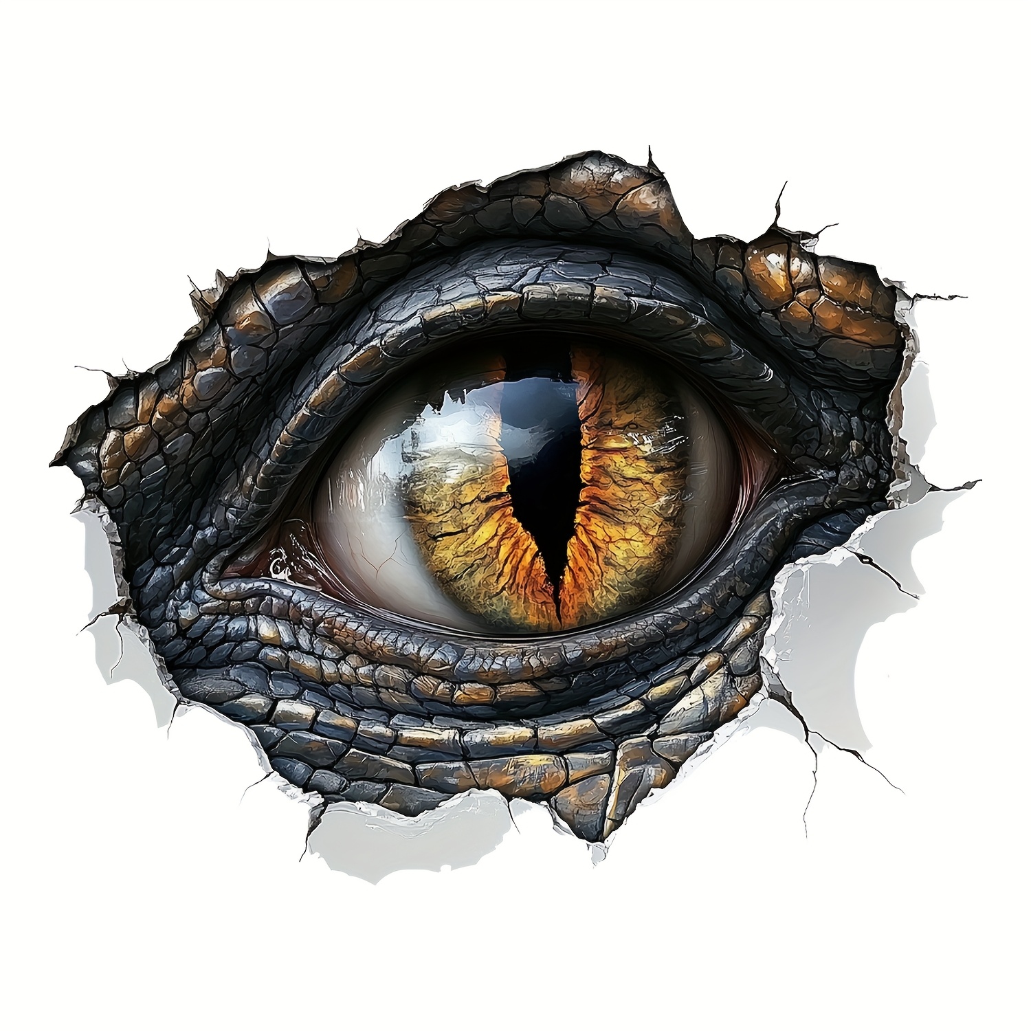 Image of 2pcs Of Creative Dinosaur Stickers, Artistic Vinyl Self-adhesive And Removable, Suitable For Home Wall Decoration, Living Room Background Decor