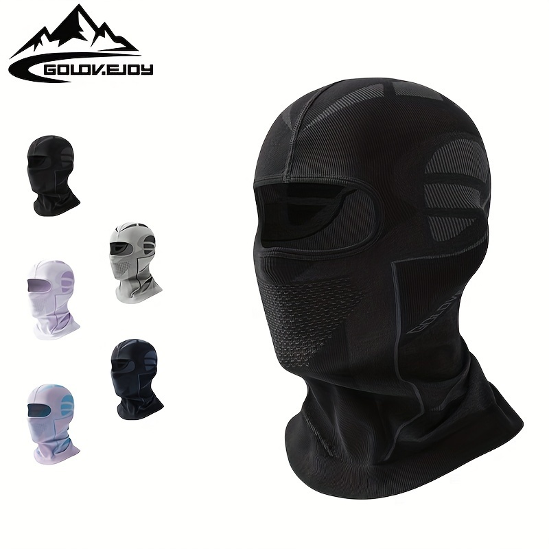 

Golovejoy Winter Ski Mask - , Warm, Breathable Balaclava For Outdoor Sports, Motorcycle Riding, And Cold Weather Activities (black, White, Gray, Purple)