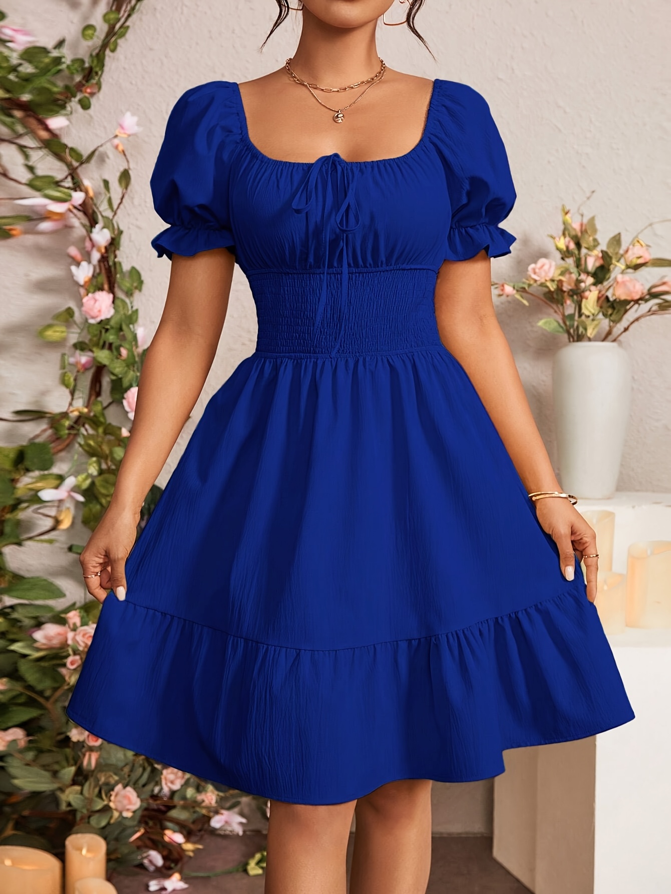 temu blue dress blue dress sold on Temu United States