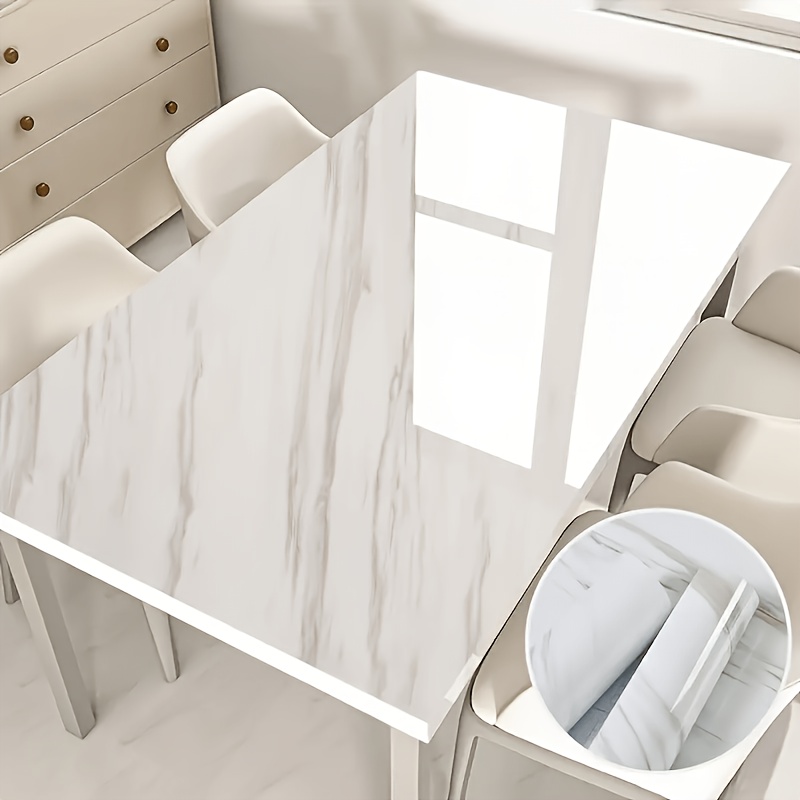 Waterproof Marble Wall Panels Suitable For Plastic Surfaces, Peel And Stick Pvc /ceiling Tiles With Glossy, For Bathroom, Living Room, Decoration - Modern Marble Removable Coverings
