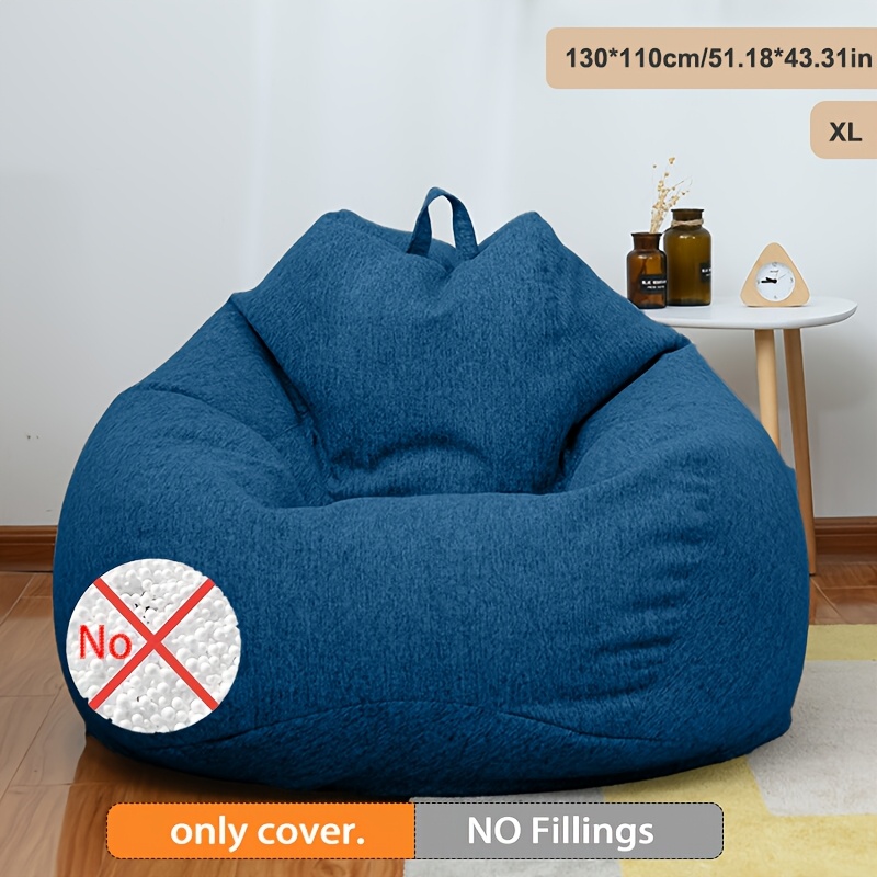 TEMU Are 9 Colors Available For The Cover , Without Any Filling. It Features A Side Pocket For Small Items And Is Stretchable To Most Bean Bags. The