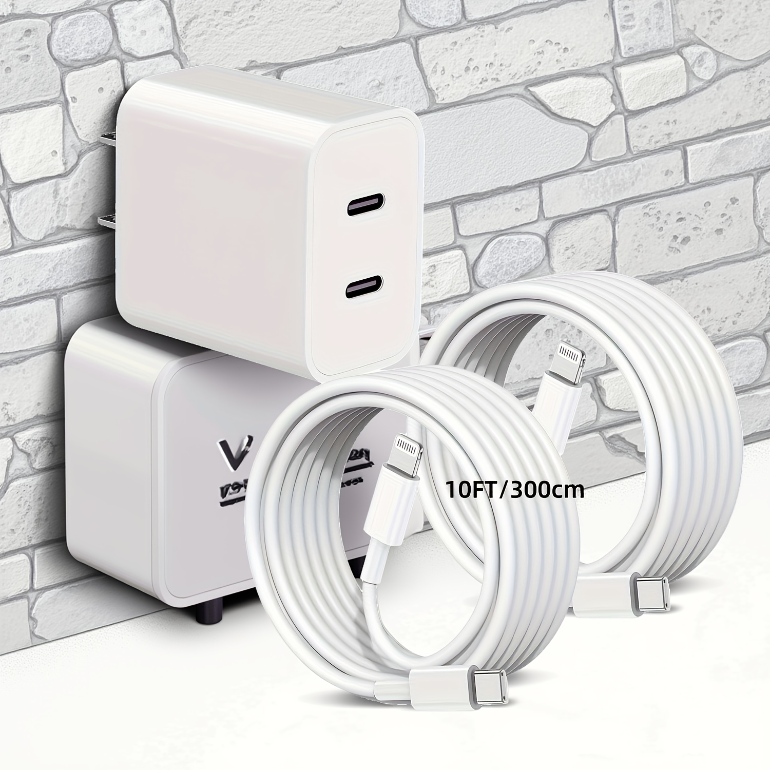 20W Fast Charger Adapter PD Type C Cable For iPhone 14 13 12 11 Pro Max Xs XR SE