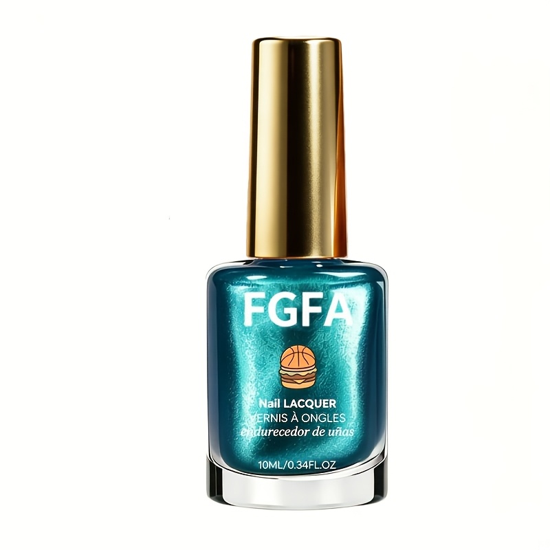 Image of Fgfa Turquoise Nail Strengthener - Quick-dry Formula, No Lamp Required, Brightens Nails, Long-lasting Shine, For Daily And Professionals, Suitable For Hands And Feet