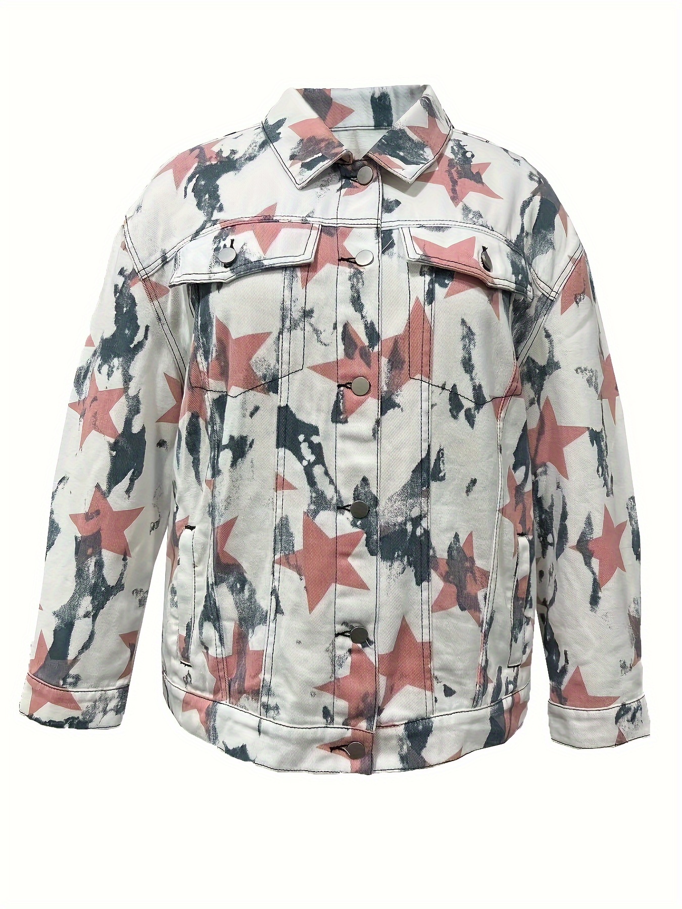 Camo Trucker Jacket - Multi-color