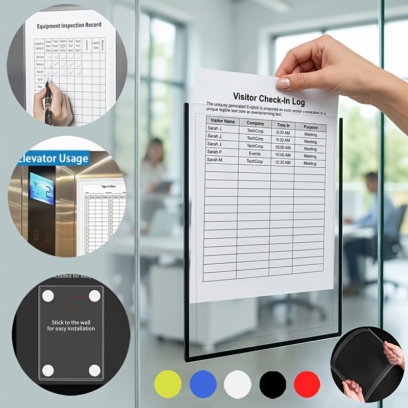 hard plastic folder sold on Temu Australia