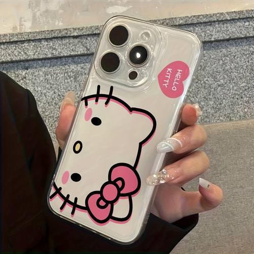 phone case cute y2k phone case suitable for iphone 17 16e 16 15 14 13 12 11 pro air xr xs x 7 8 plus transparent tpu soft back cover