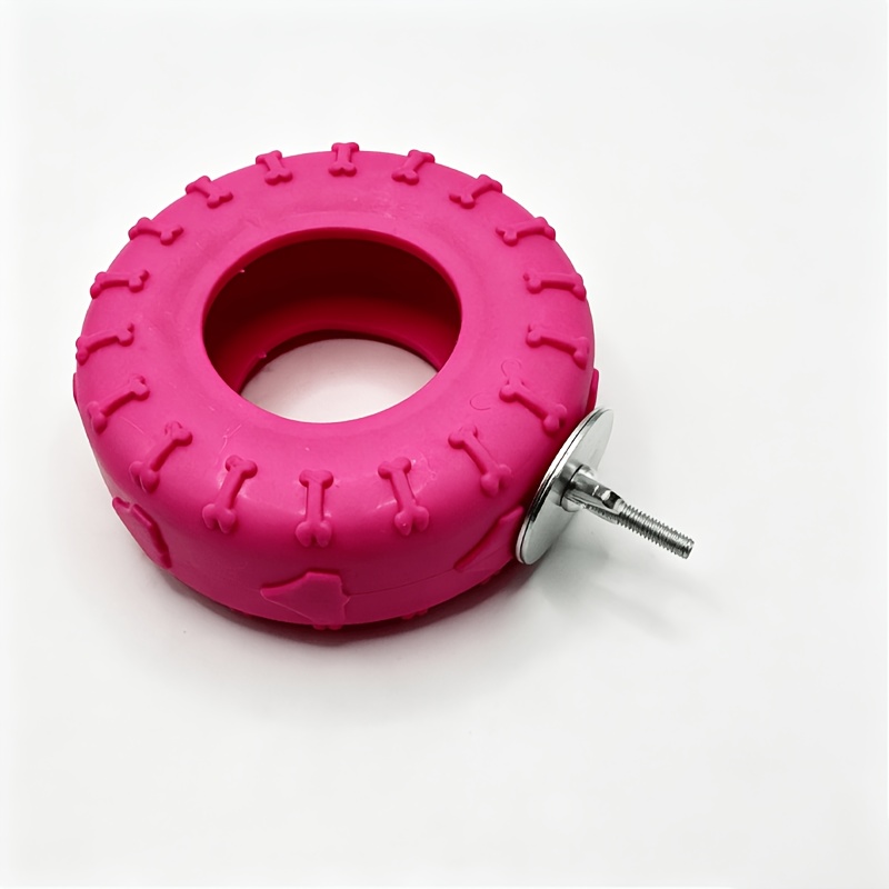 Honey Badger Large Tire Jumping Platform Toy, Cartoon Bone Pattern