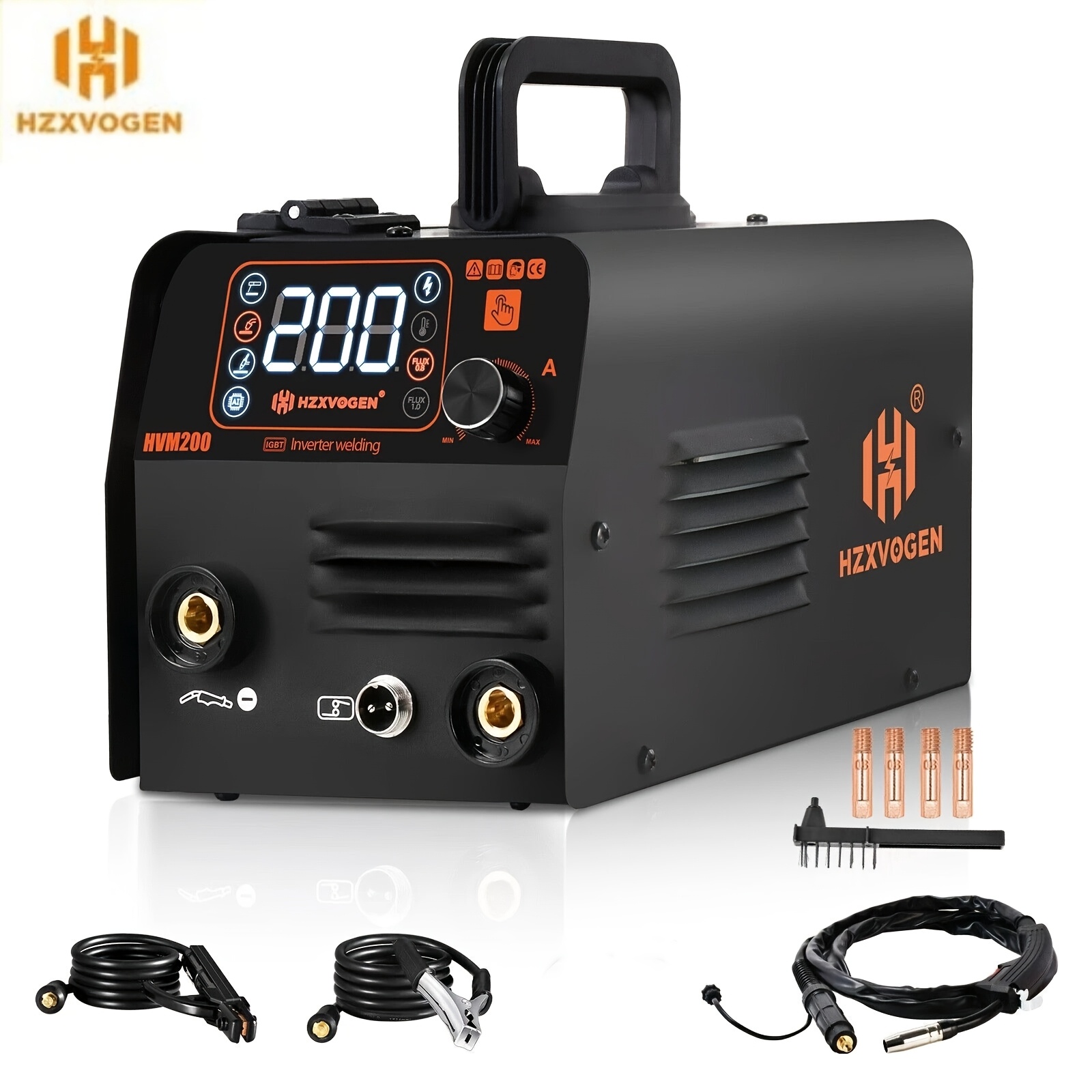 Hzxvogen Hvm200 Digital Screen Single Voltage 230v European Style Black Exterior Unt