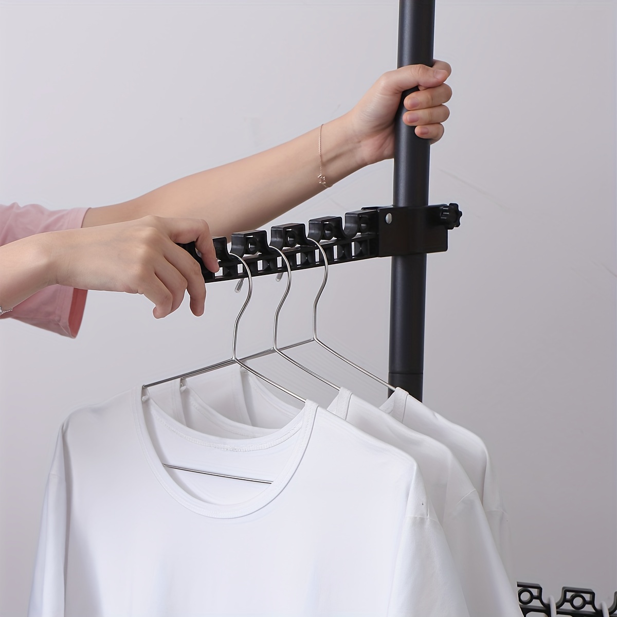 Extendable discount laundry pole