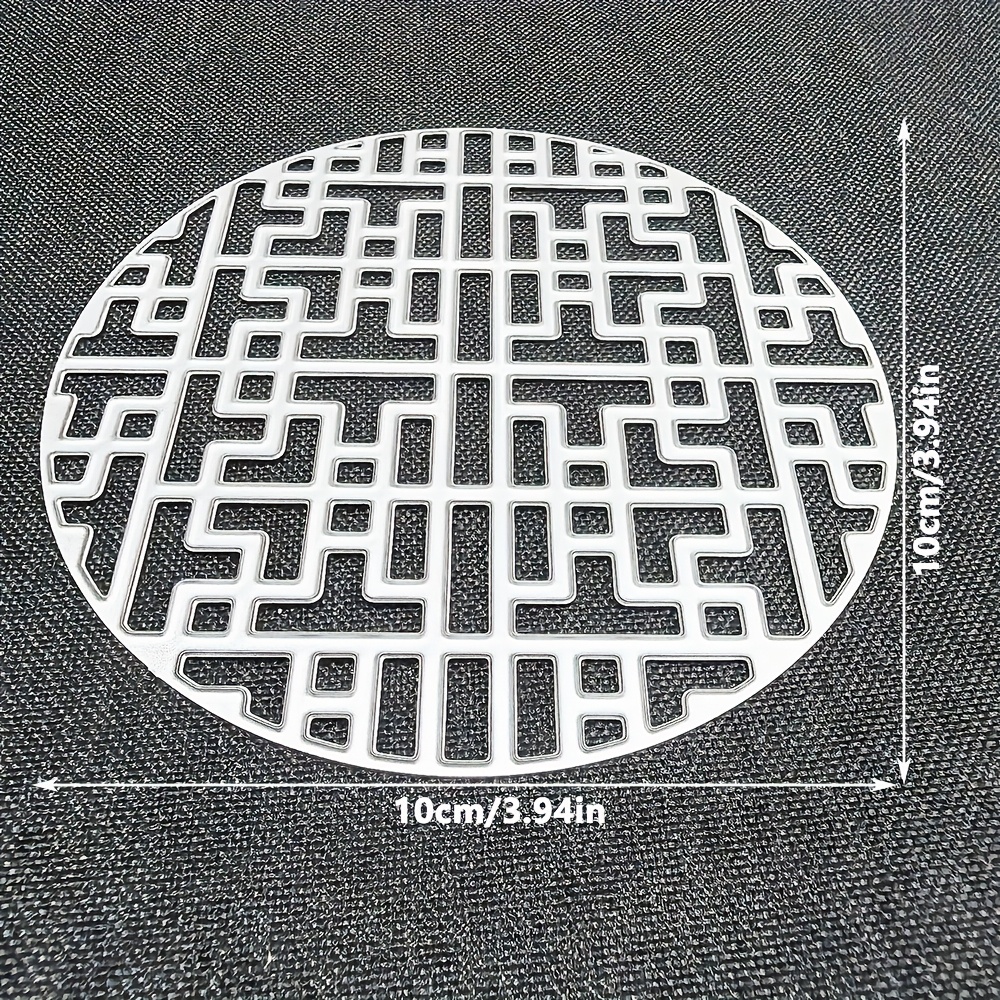 TEMU 1pc Creativity Metal Cutting Die, Diy Scrapbook Decoration Embossing Die Cut, Greeting Card Making Template, Suitable For Album Card Making,