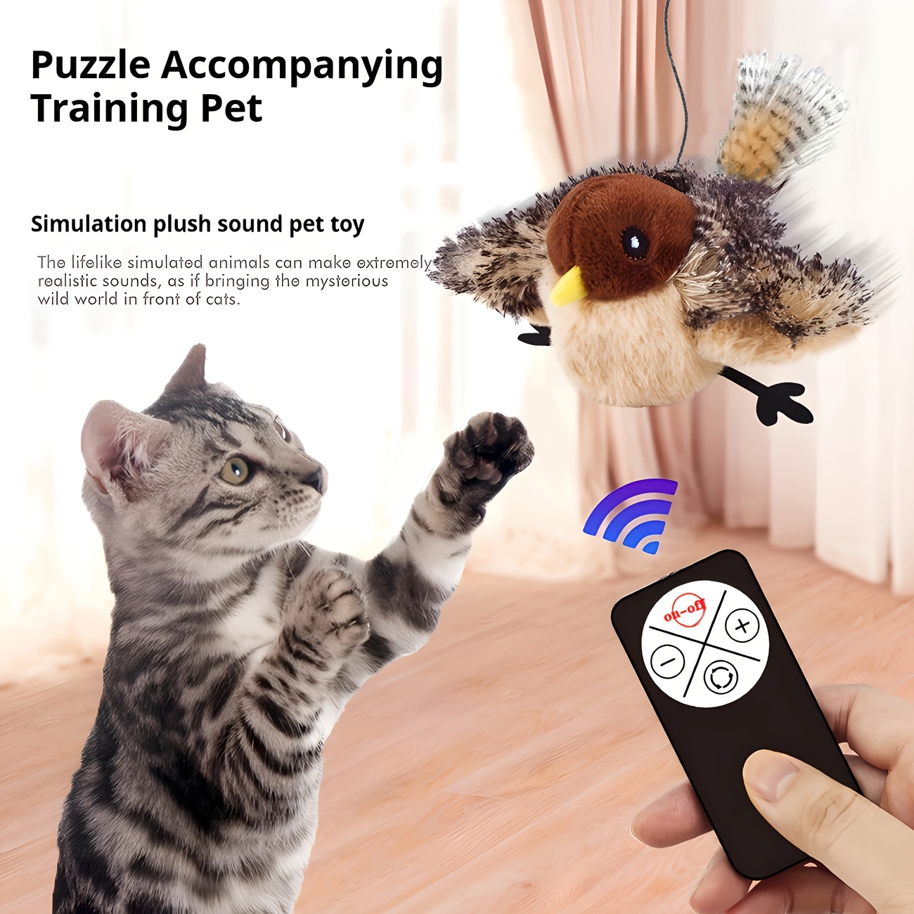 flying bird toy for cats