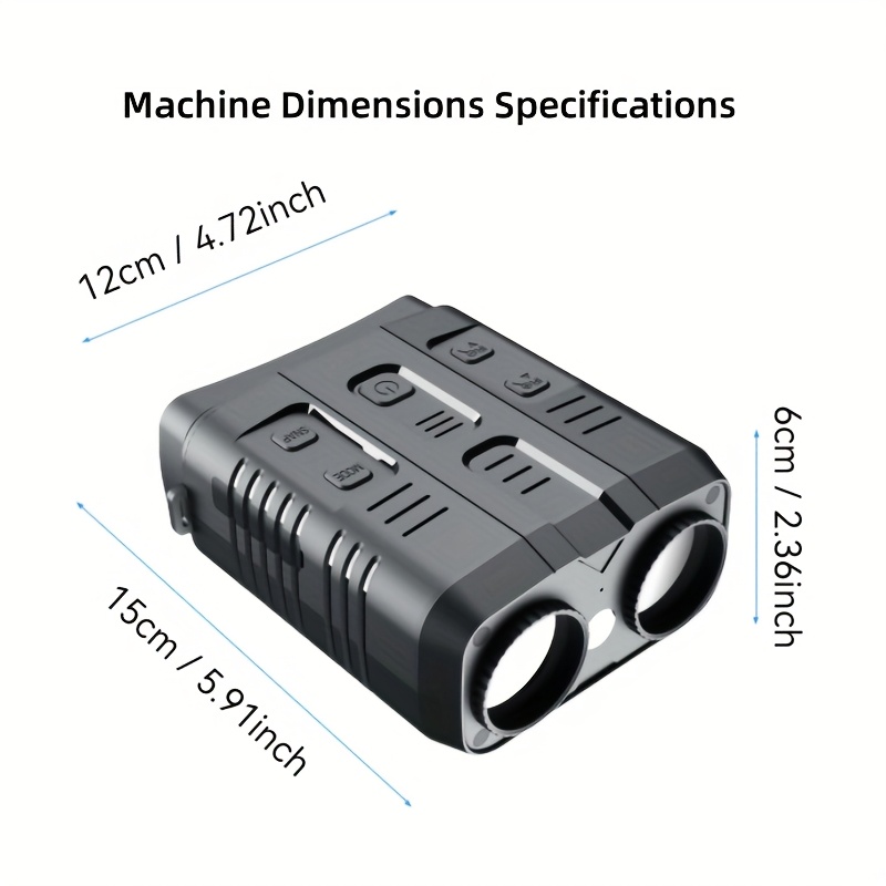 TEMU High Infrared , Night Vision Binoculars, Suitable For , Camping, Hunting