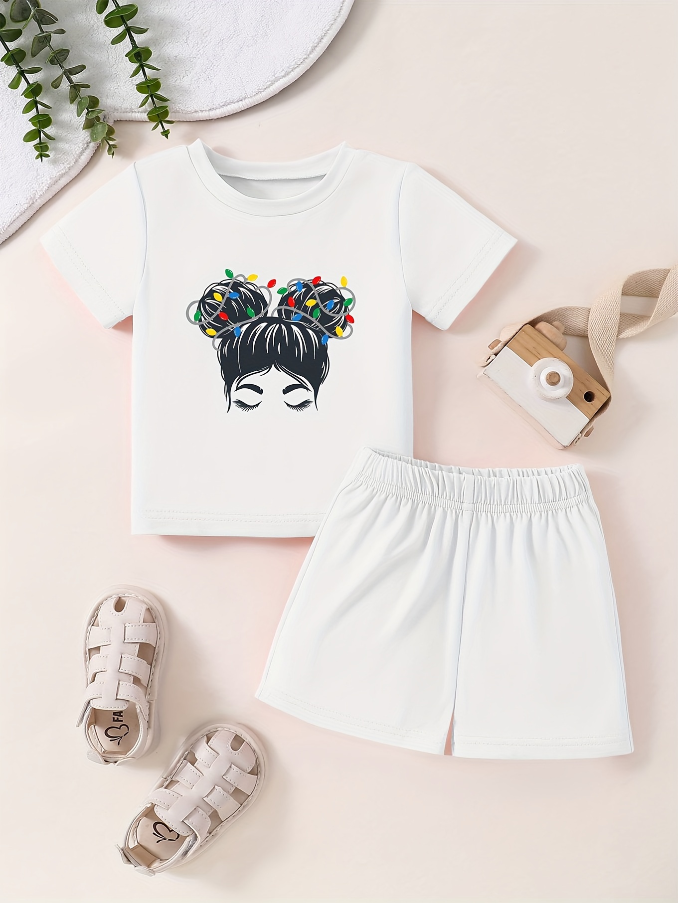 Baby Girls Kids 2024 New Summer Fashion Sport Outfits - Temu