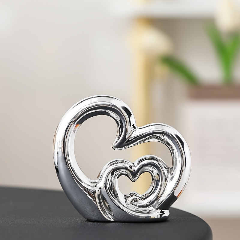 Image of Electroplated Ceramic Living Room Cabinet Tv Stand Decorative Ornament, Simple And Elegant High-end Gift For Suitable For Indoor And Outdoor Festive Occasions