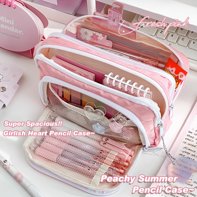 pencil cases for girls sold on Temu United States