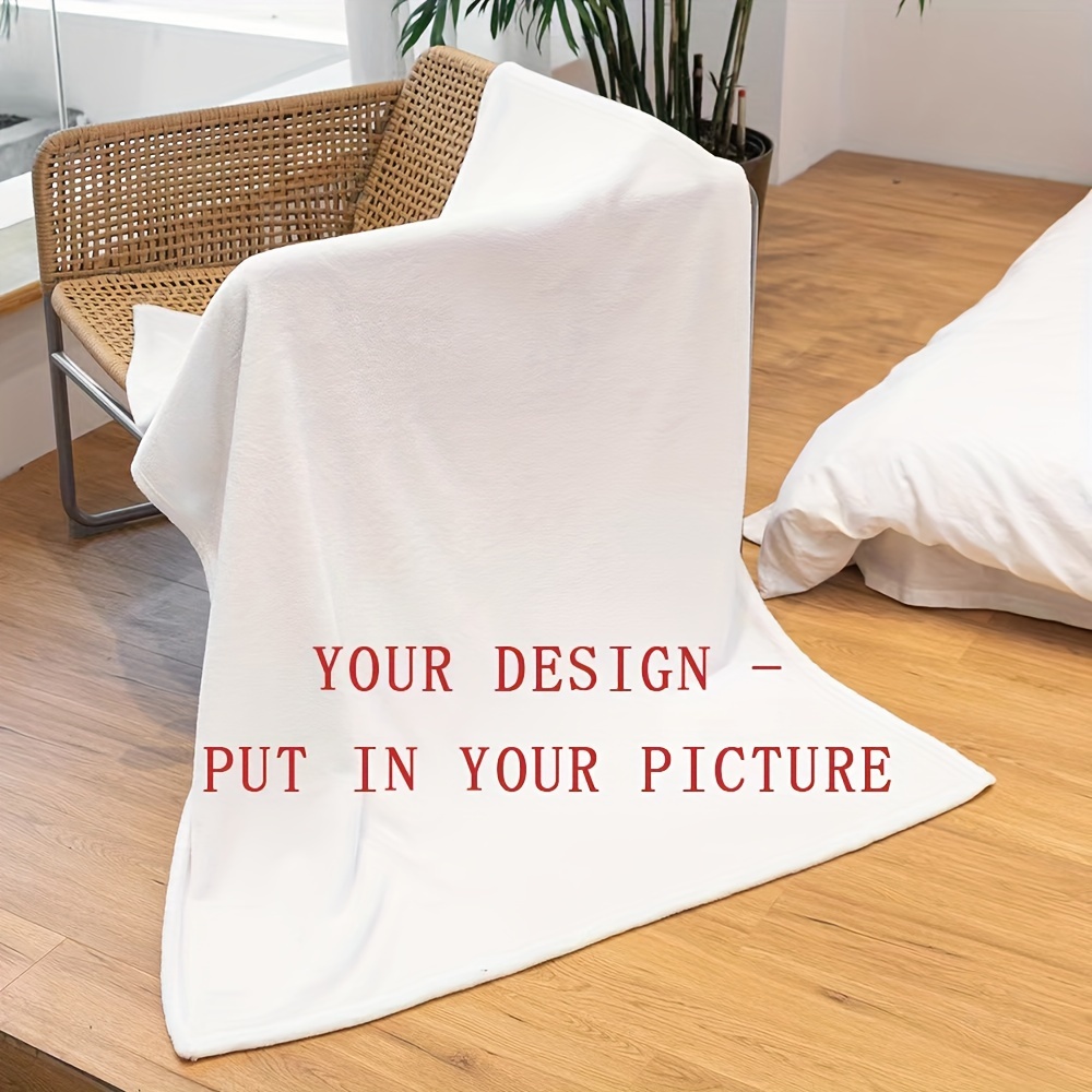Custom Blanket From Your Image, Personalized Blanket With 3d Digital Hd Printing