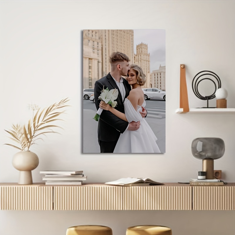 1  canvas print with frame personalized family photo   uv printed home album picture for dining room kids room living room bedroom printed wall decor poster painting office wall hanging decoration details 5