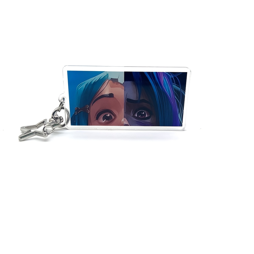 

1pc Anime Eyegaze Acrylic Keychain, Mini Novelty Keyring For , Cute Keychain, Car Keychain