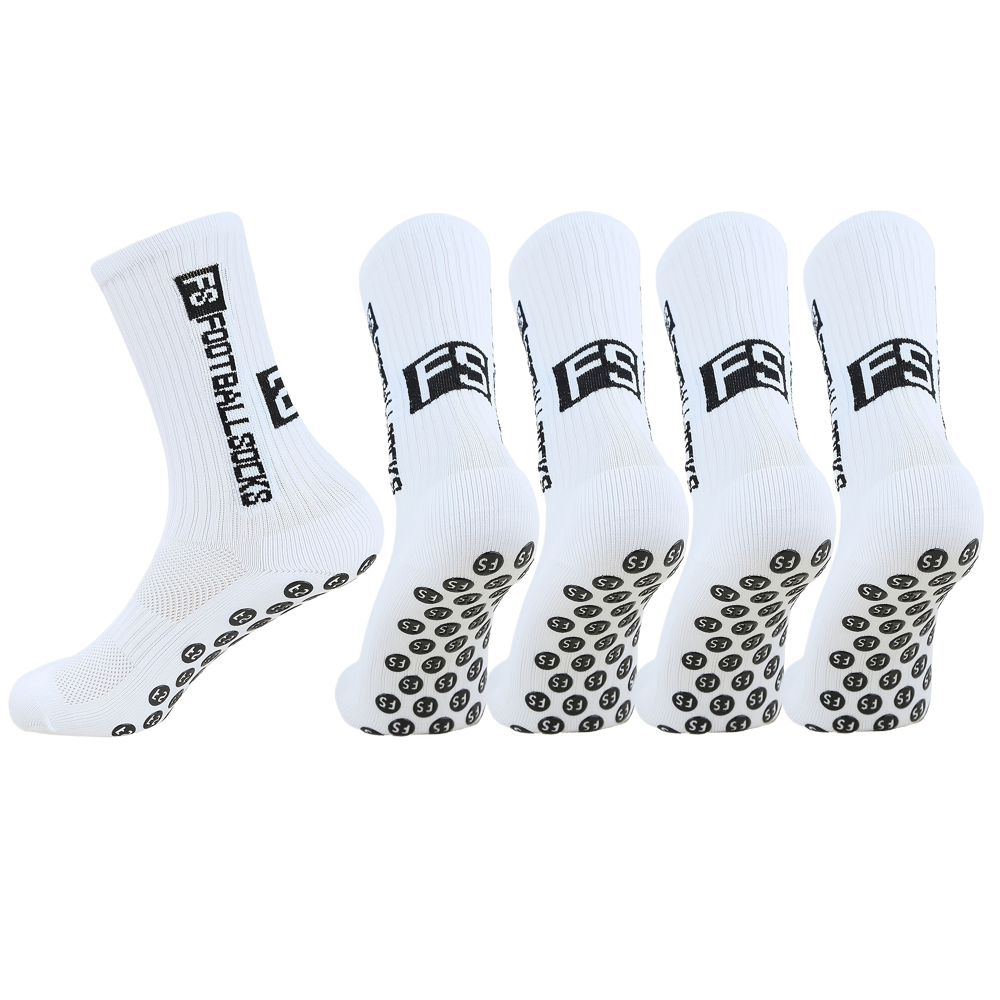 E-shop 5/10 Paar Mädchen-Jungen Sport-Fußballsocken rutschfeste Basketball Radfahren Laufen Socken