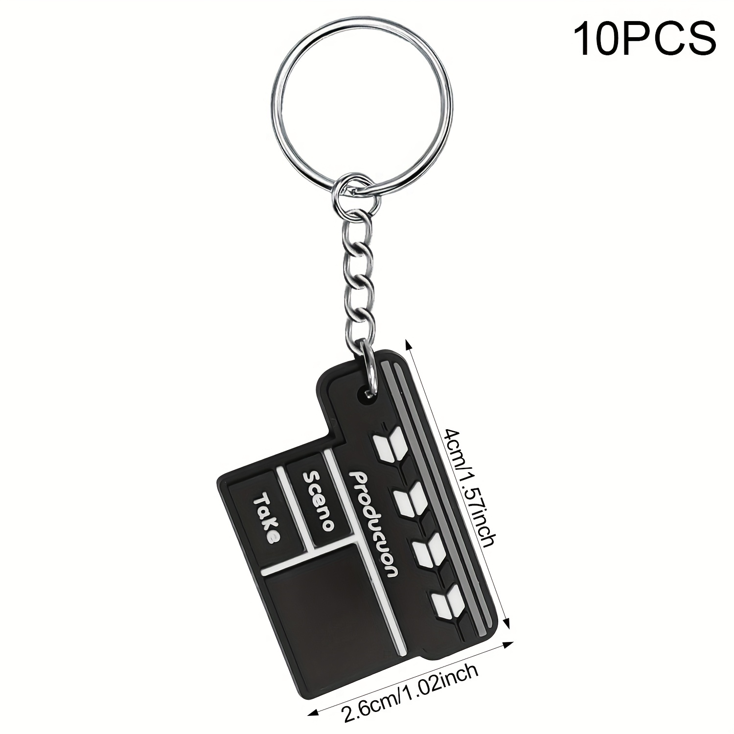 TEMU 10pcs Movie Night Keychains Movie Night Party Favors,christmas
