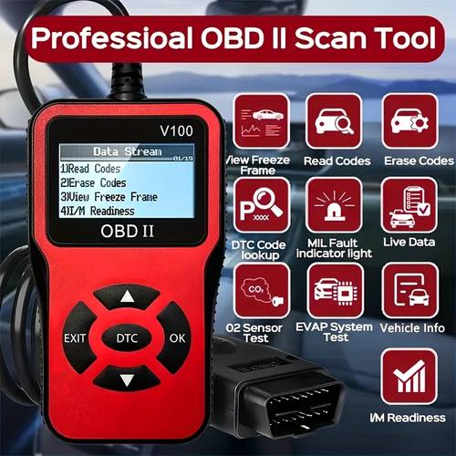 usb powered car scanner engine fault code reader diagnostic tool compatible with all vehicles up to 36v without battery