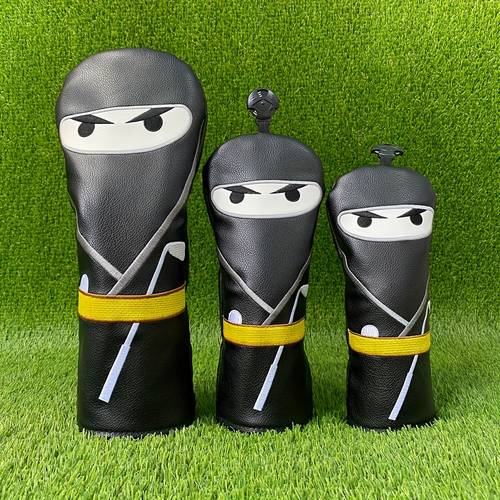 golf club head cover with a offers protection suitable for drivers and utility clubs featuring a that fits for all types of clubs making it an essential accessory for golf enthusiasts