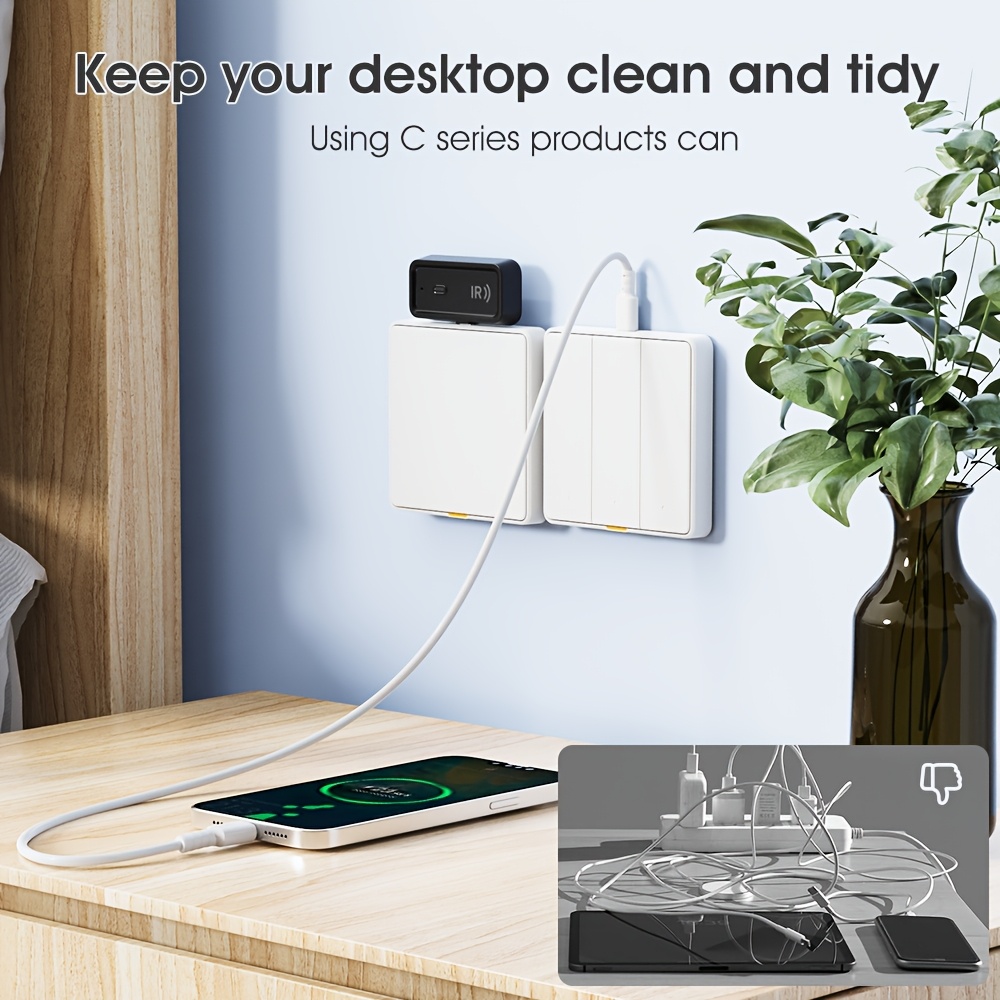 item picture wifi infrared universal remote control with a 720 wide angle coverage and a sensing range of up to       usb eliminating the need for batteries it supports   smart life alexa and   control