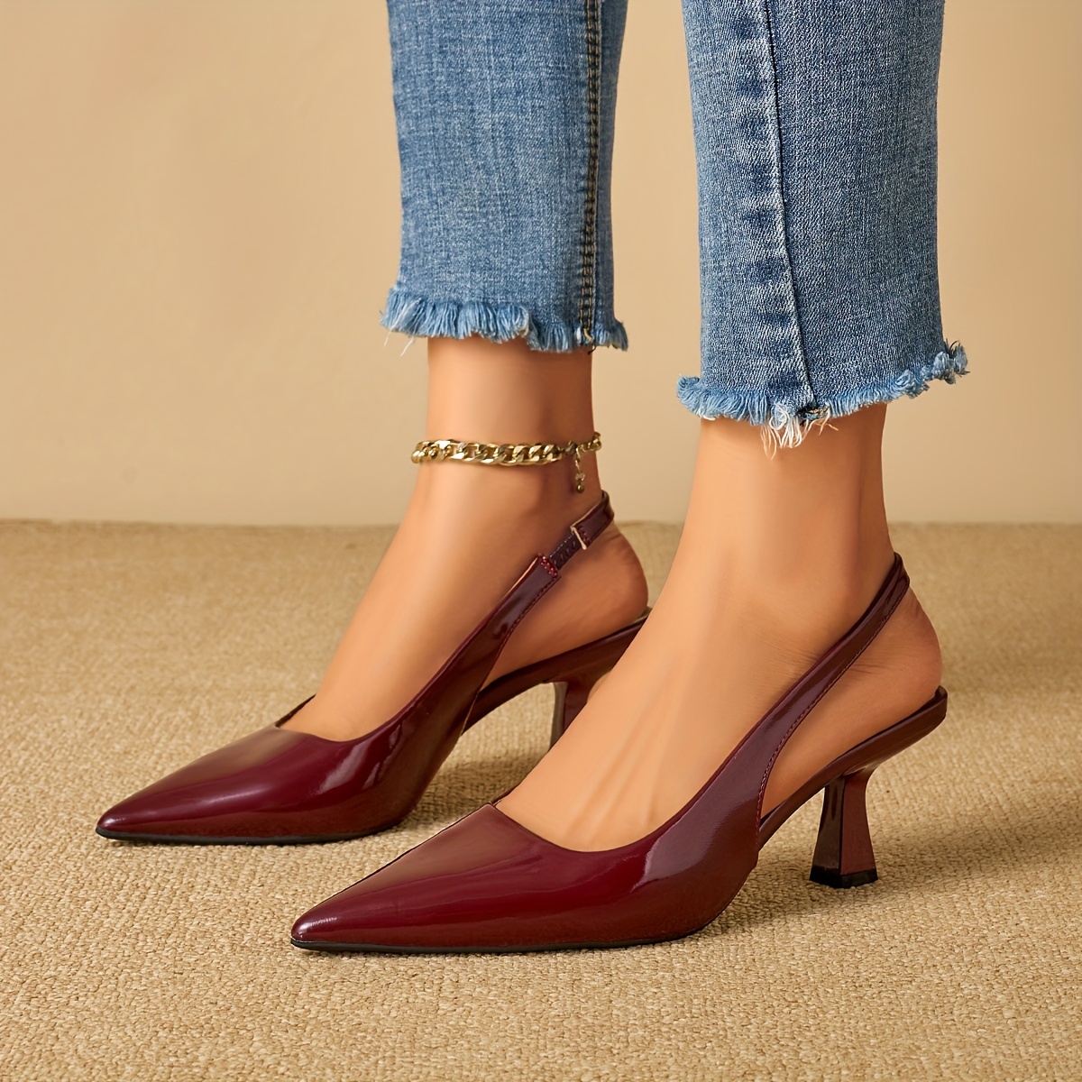 

1 , Pointed Toe -on , All-