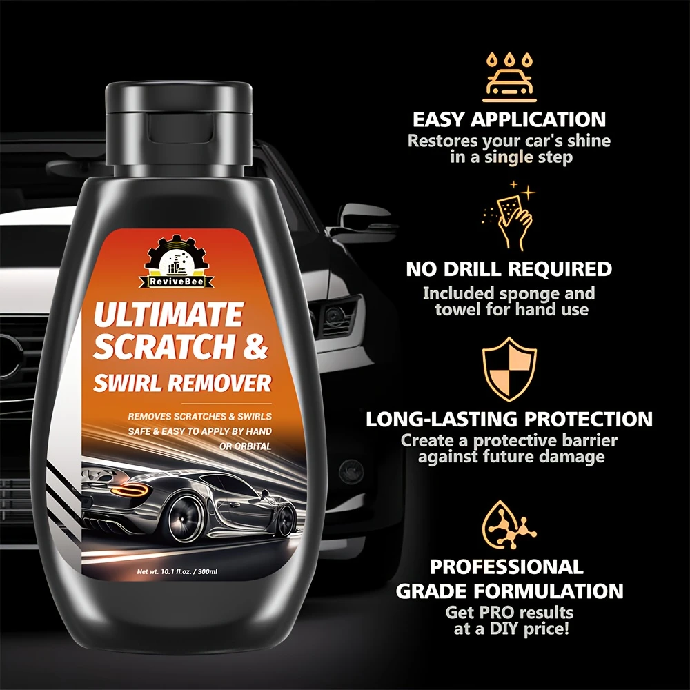 Professional Car Scratch & Swirl Remover - 30 oz Kit – detail 2