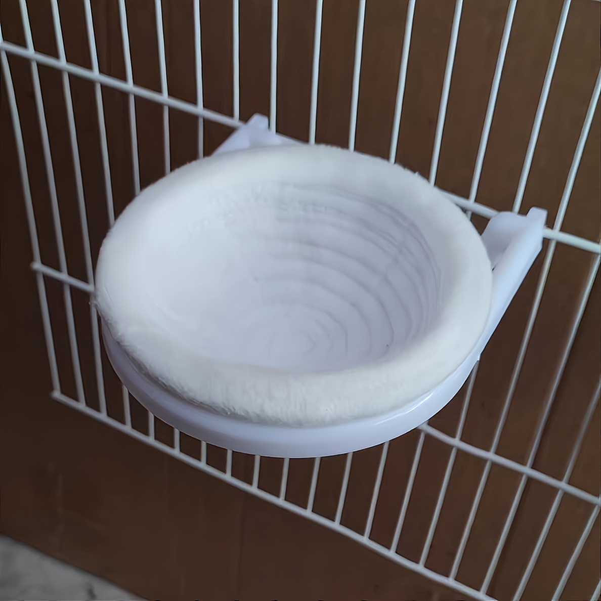 TEMU Artificial Jade Bird Double-sided Breeding Nest Stand, Special For Finch/canary/grey Swallow, Farm-recommended