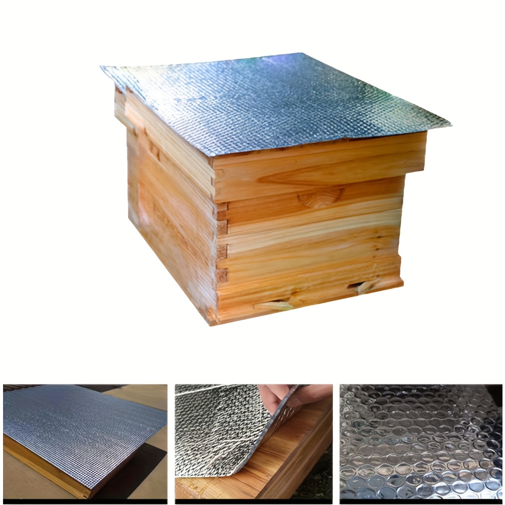 Produktbild von Bienenstock Winterabdeckung – Winddichte Isolierhülle Aus Oxford-Gewebe, Wiederverwendbar, Mit Klettverschluss