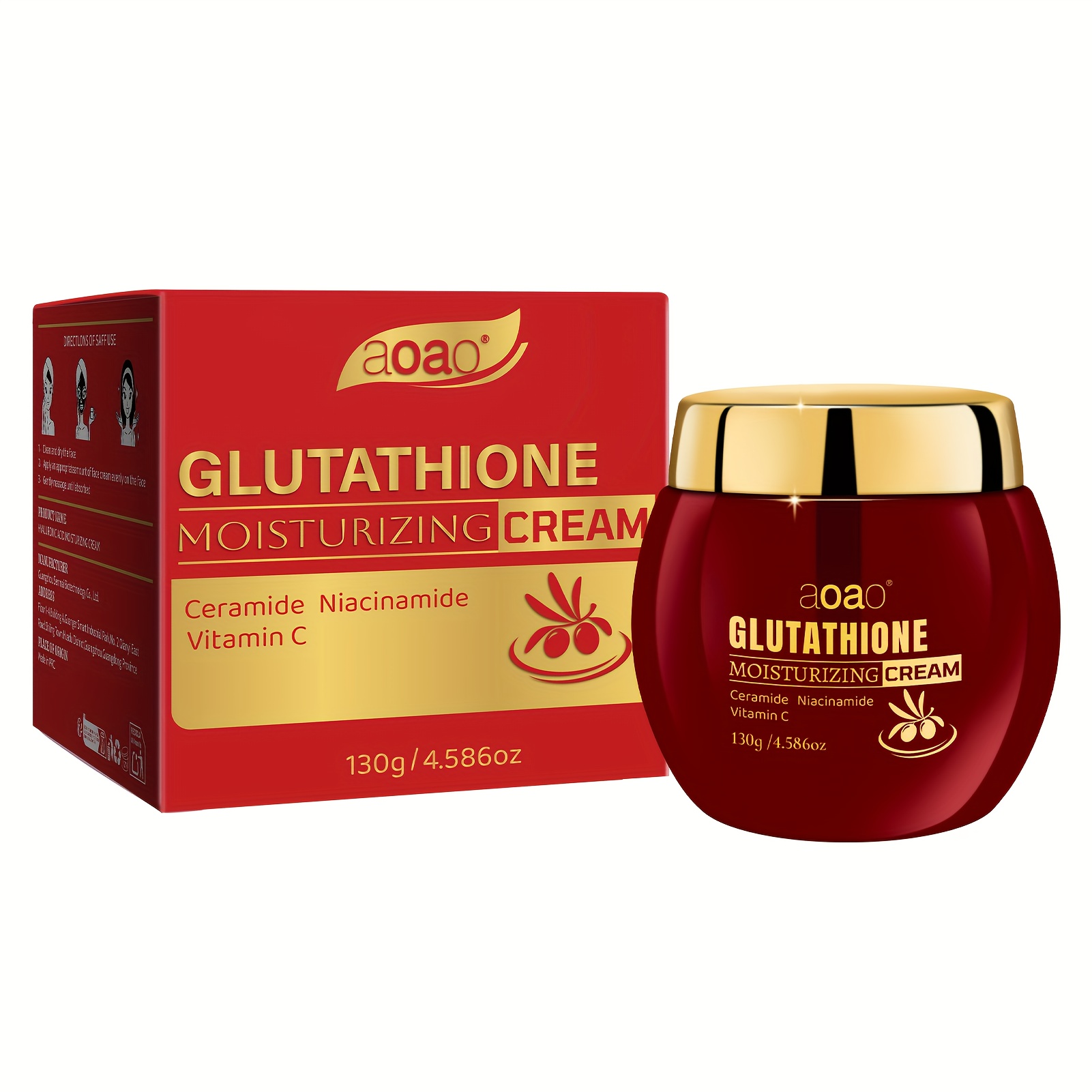 glutathione cream vitamin c hyaluronic acid - Temu Saudi Arabia