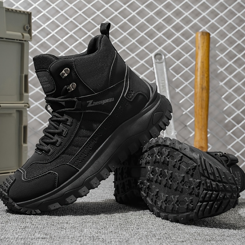 Autumn High-Top Oversized Sports Hiking Boots