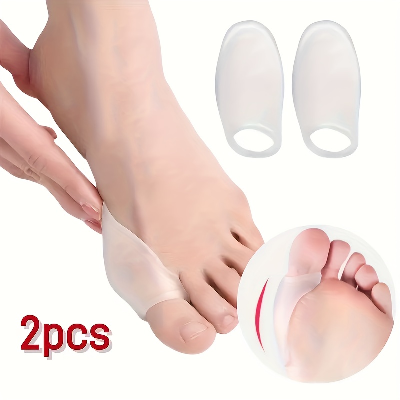 TEMU 1 Pair With Big Toe Separator, Soft And Comfortable, Preventing Toes From Overlapping, Suitable For Sports Shoes, Casual Shoes, Etc