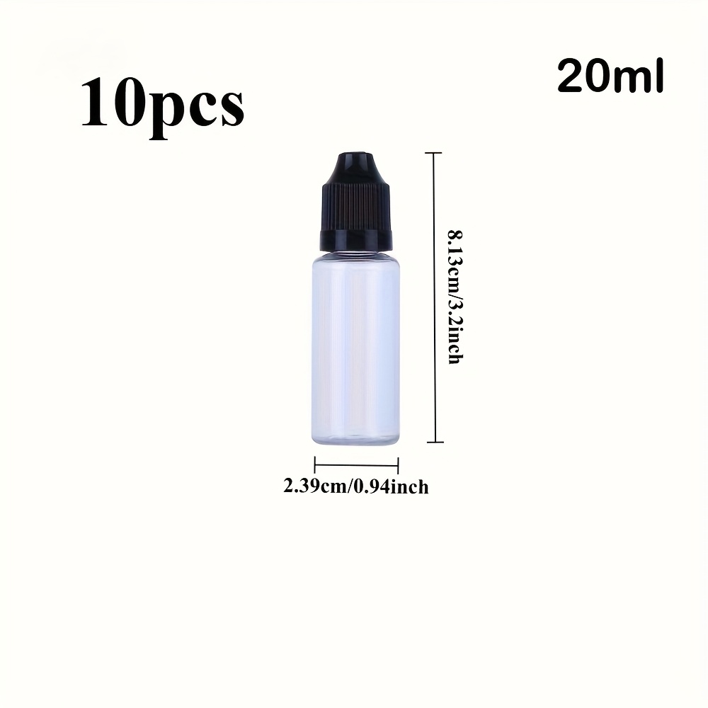 E-shop Pipette mit feiner Spitze, leere Quetsch-Pipettenflasche
