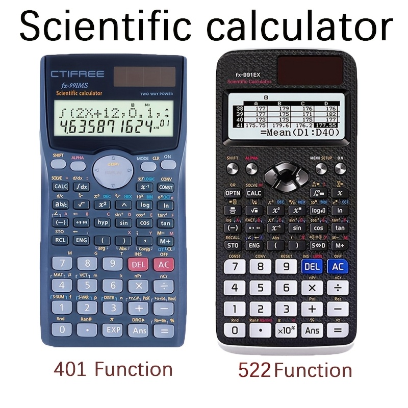401 522 calculadoras científicas multifuncionales office Temu