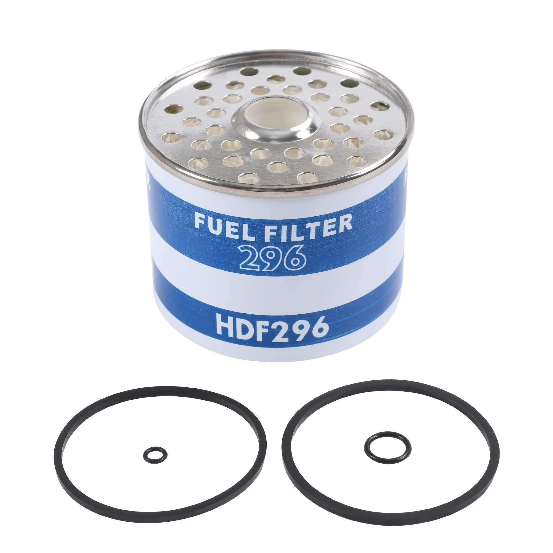 TEMU Élément de filtre à diesel pour tracteur Ford 2000 2600 3000 3600 4000 4600 5000 7000 7500 7600 Remplace # 7111-296 EDPN9N074AA C5NE9176C